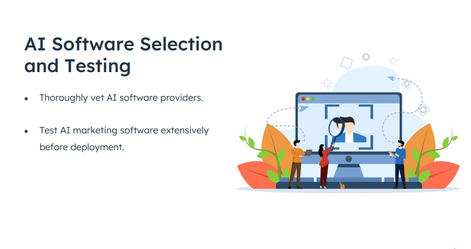 AI Software Selection
and Testing